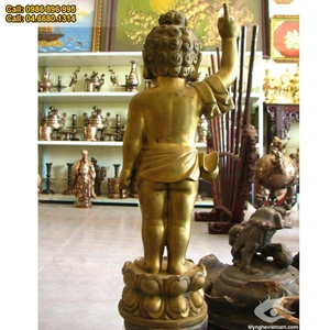Tượng Thích ca mâu ni Phật Đản sanh chỉ thiên chỉ địa