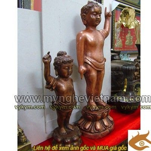 Tượng Thích ca mâu ni Phật Đản sanh chỉ thiên chỉ địa