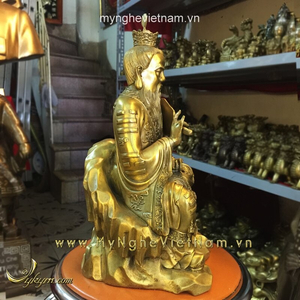 Tượng Thái Thượng lão quân ngồi cao 40cm