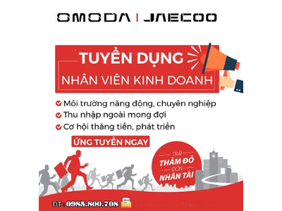 TUYỂN DỤNG NHÂN VIÊN KINH DOANH XE Ô TÔ - ĐẠI LÝ OMODA & JAECOO QUẬN 9