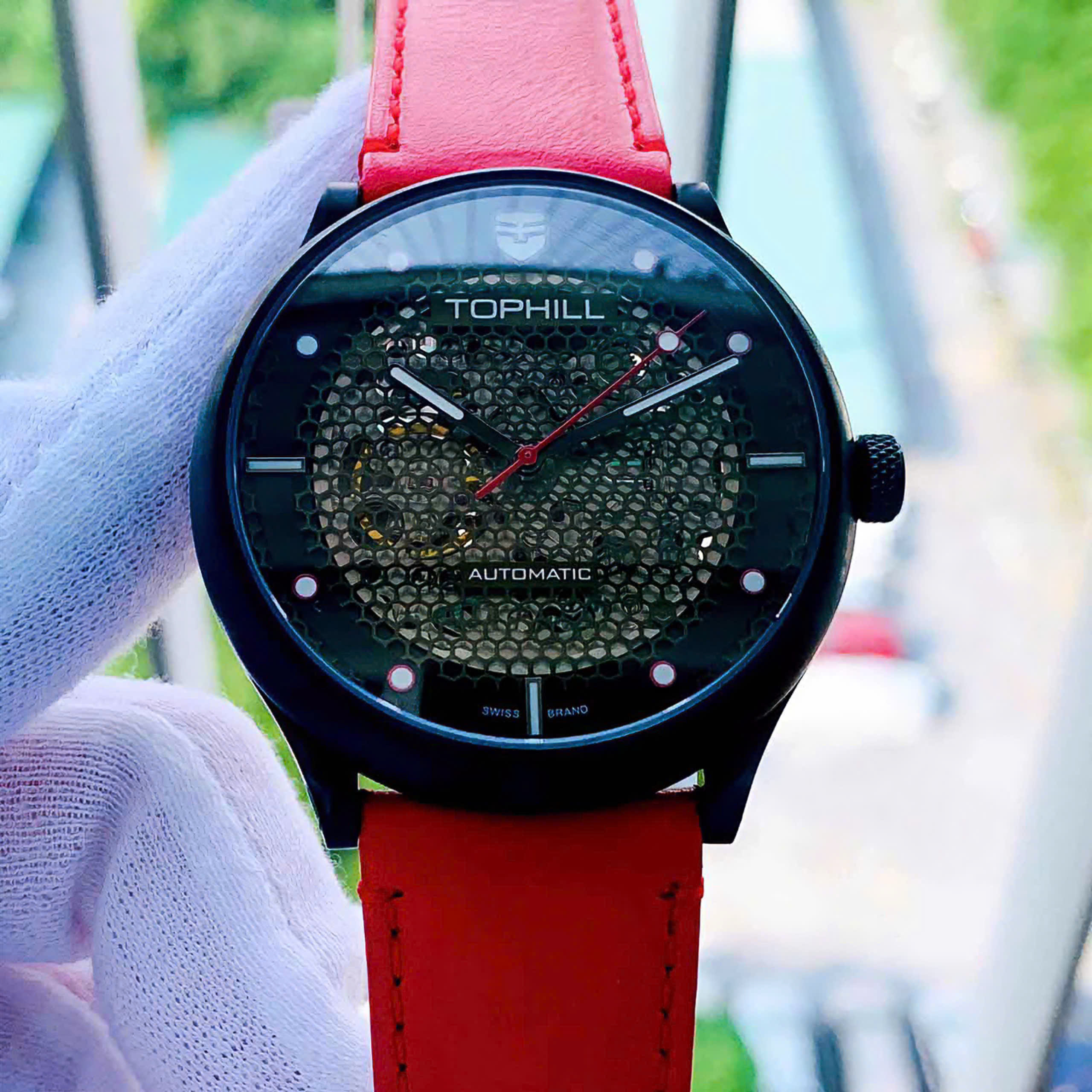 Đồng hồ nam tự động TOPHILL TV002G chính hãng