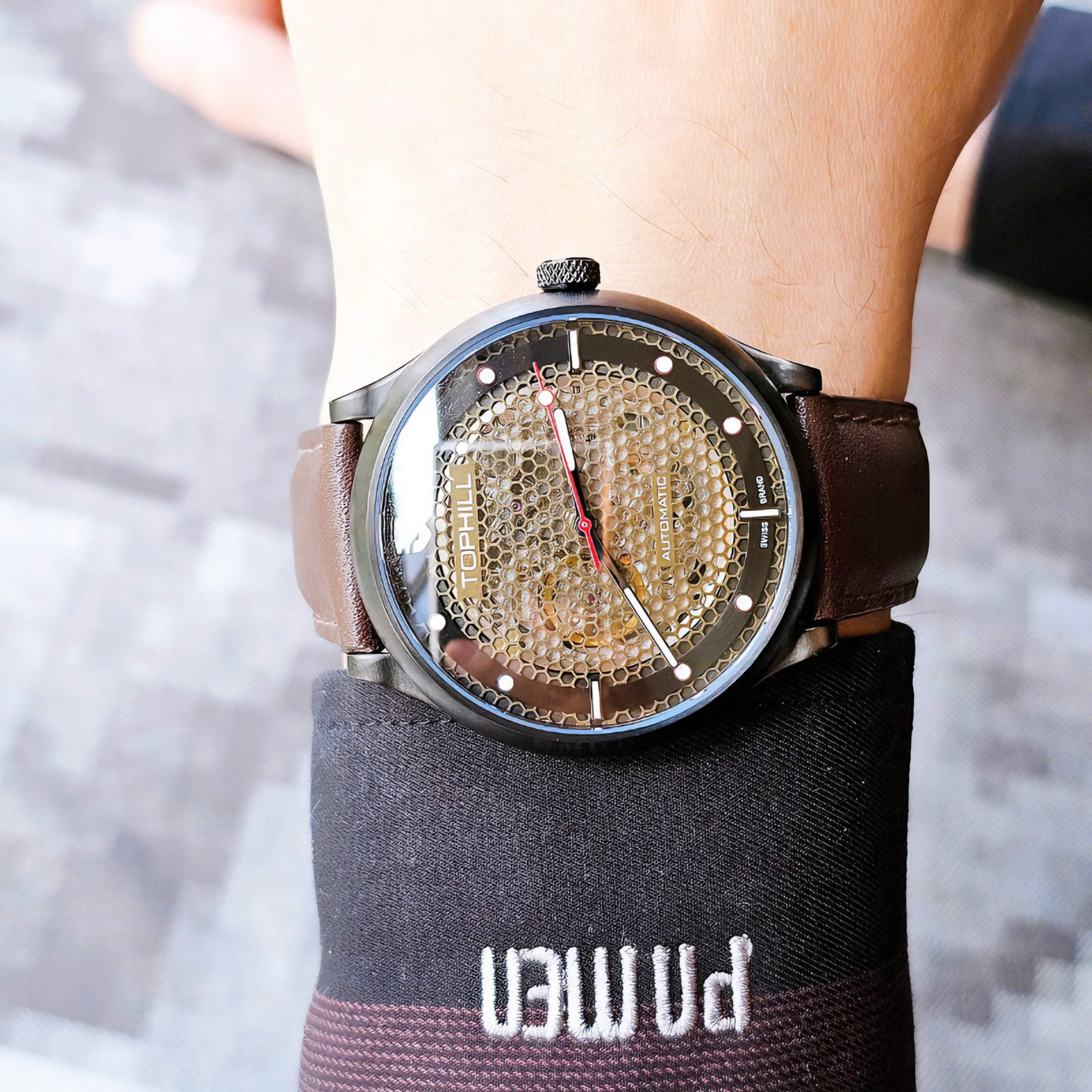 Đồng hồ nam tự động TOPHILL TV002G chính hãng