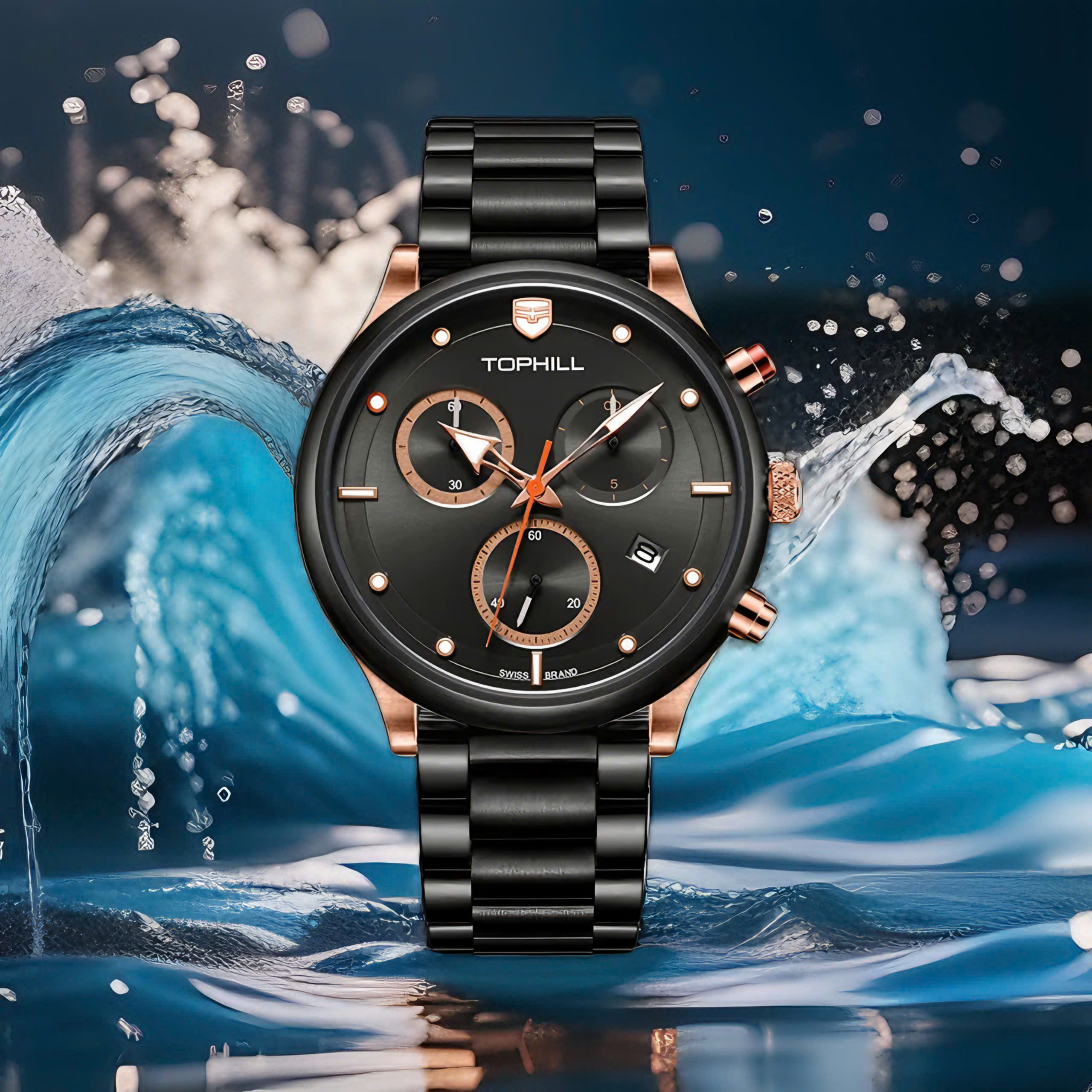 Đồng hồ nam TOPHILL TV006G.SSB chính hãng