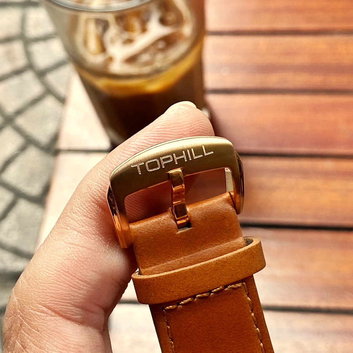 Đồng Hồ Nam Tophill Thụy Sĩ TV007G Chính Hãng