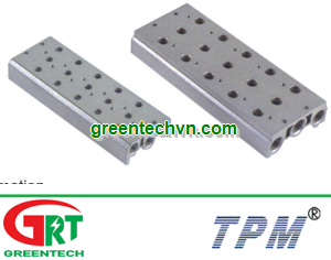 Manifold for valve TPM TVF | Bộ điều phối cho van điện từ khí nén TPM TVF | TPM Vietnam