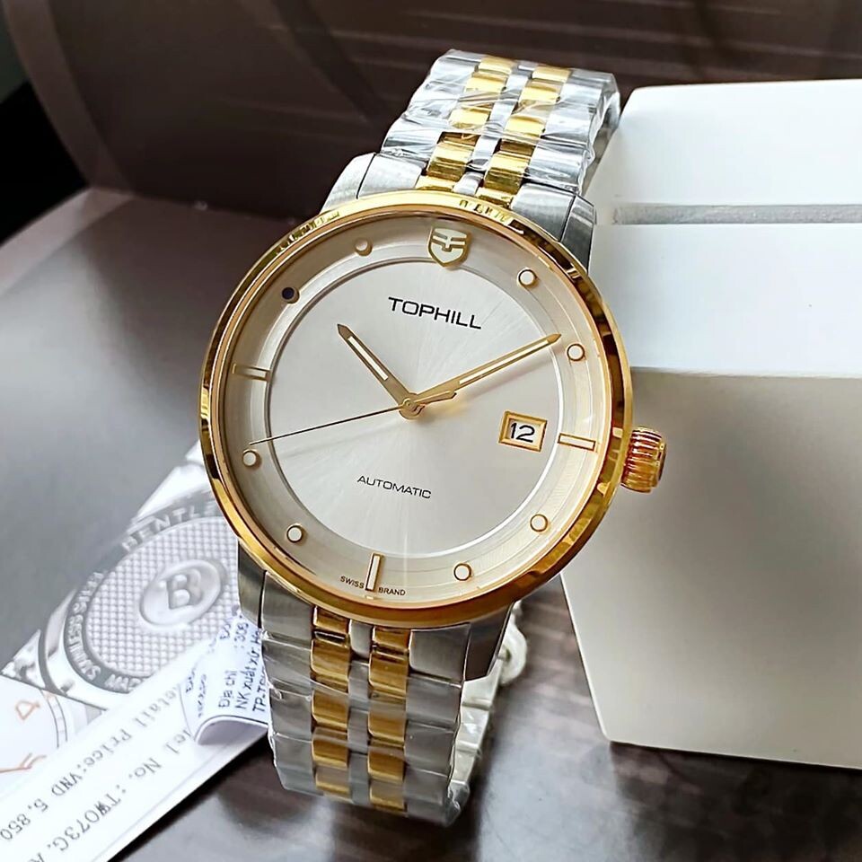 Đồng hồ nam tự động TOPHILL TW073G-AAW chính hãng