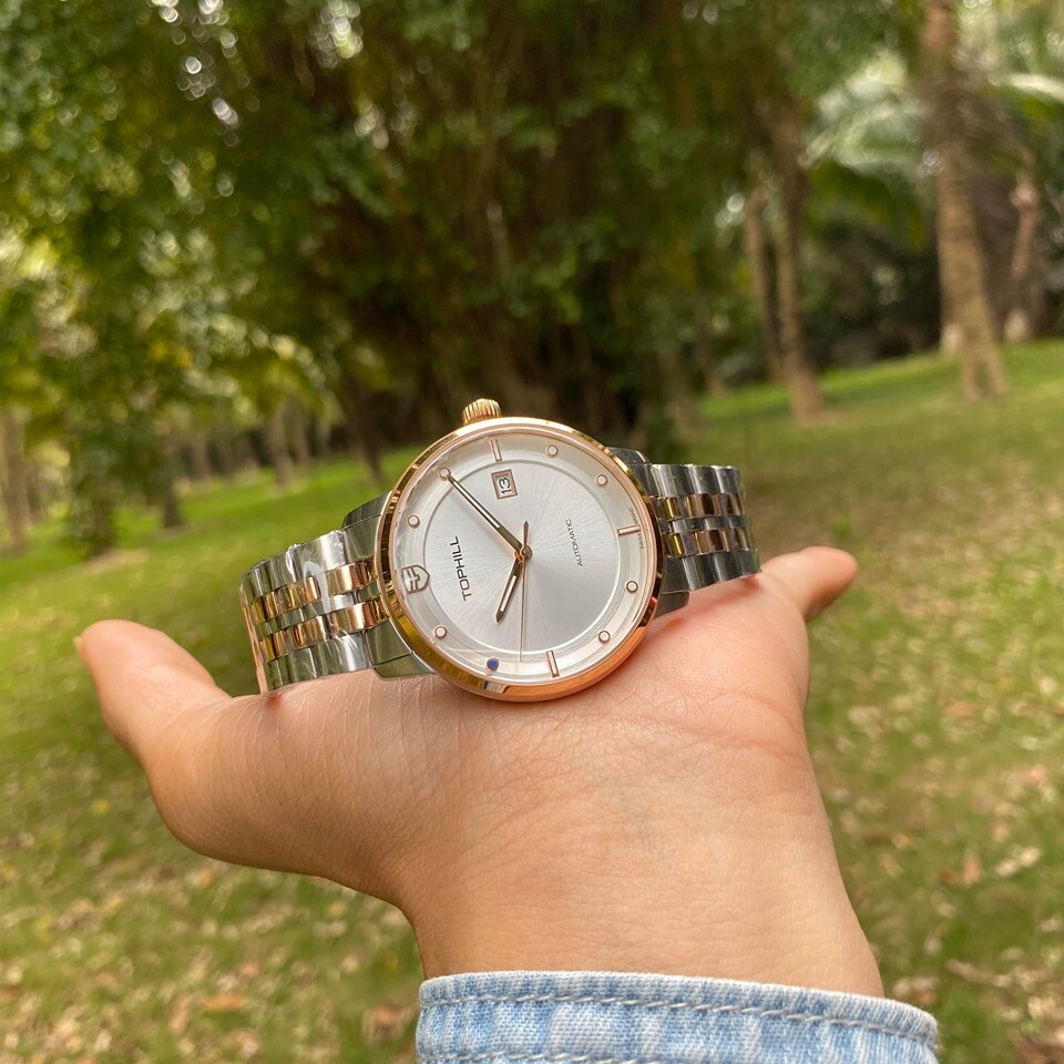 Đồng hồ nam tự động TOPHILL TW073G-AAW chính hãng