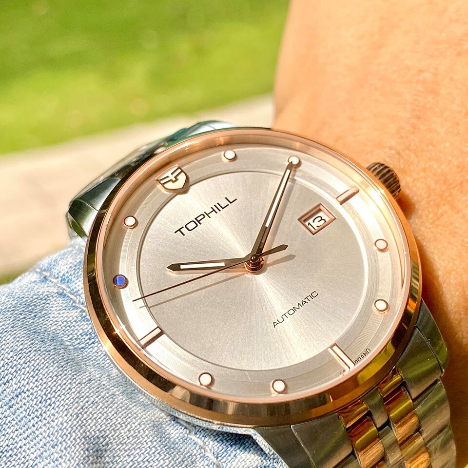 Đồng hồ nam tự động TOPHILL TW073G-AAW chính hãng