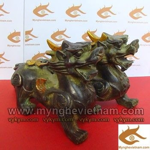 Tỳ hưu giả cổ, Tỳ hưu đồng, Tỳ hưu phong thủy bằng đồng nguyên chất, vật phẩm phong thủy, linh vật phong thủy