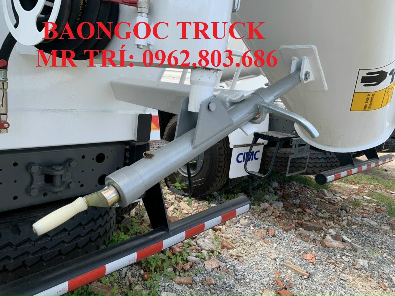 Ty nâng máng xả xe trộn bê tông howo