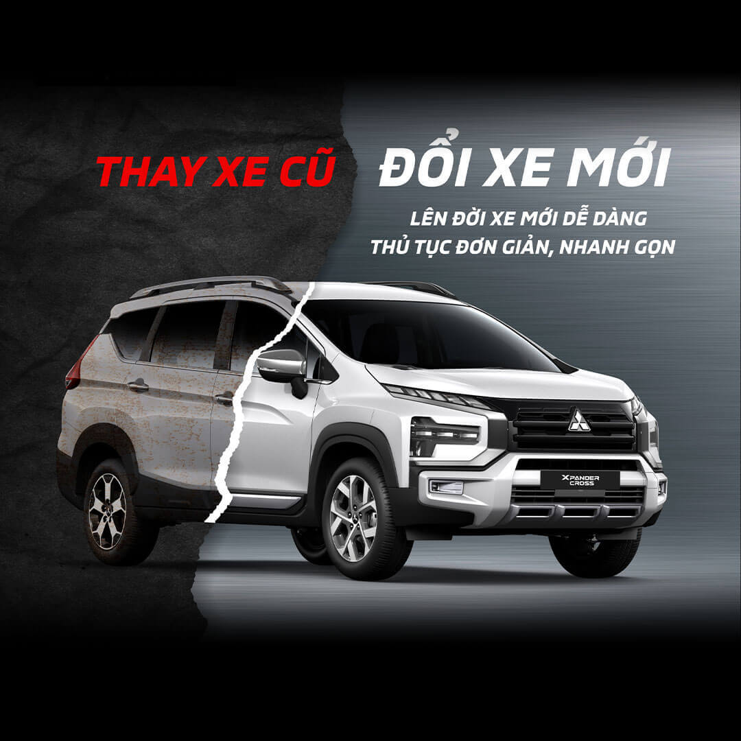 Dịch vụ thu xe cũ đổi xe mới tại Mitsubishi Bình Dương