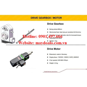 Máy doa lỗ HDG50, máy phóng lỗ