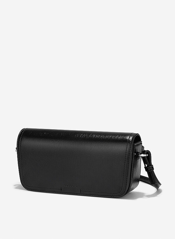 Túi đeo chéo hiệu ứng metallic