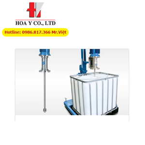 Máy khuấy trộn sản phẩm trong bồn vuông IBC tote, Silverson U1 Ultramix