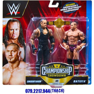 WWE UNDERTAKER & BATISTA - BATTLE PACK CHAMPIONSHIP SHOWDOWN SERIES 13