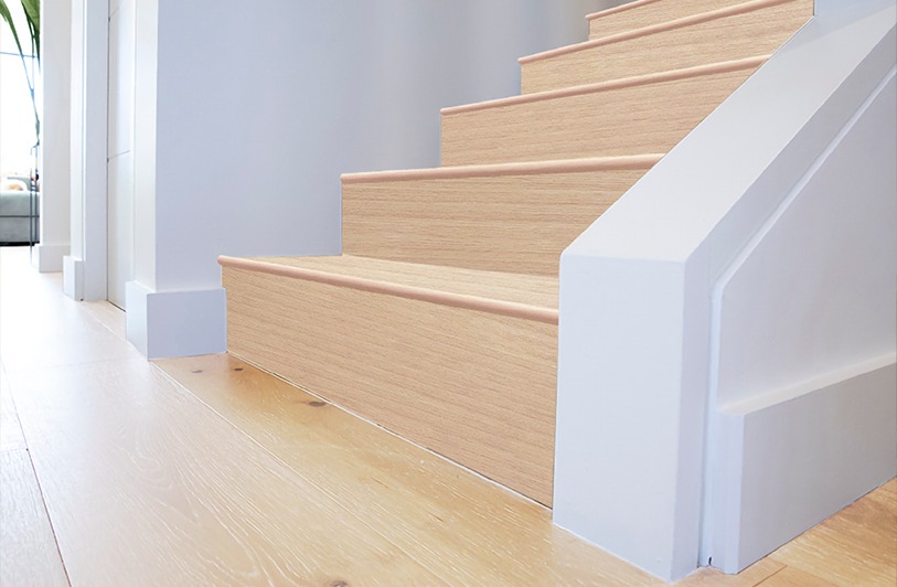Bậc cầu thang nhựa giả gỗ COSM-STAIR-HM