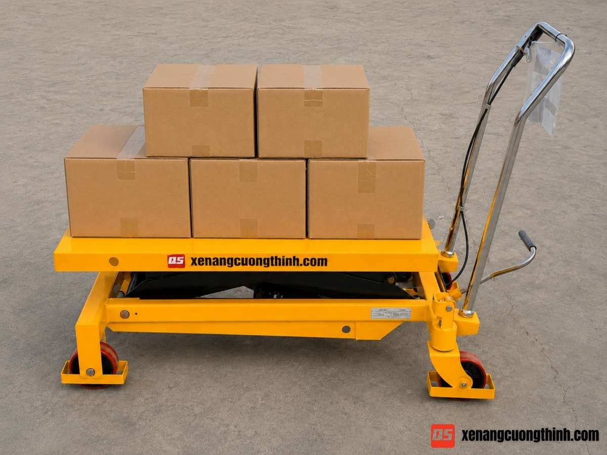 Ứng Dụng Xe Nâng Mặt Bàn | Xe Nâng Cường Thịnh