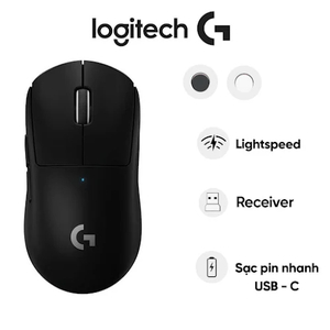 Chuột gaming không dây Logitech Pro X Superlight 2