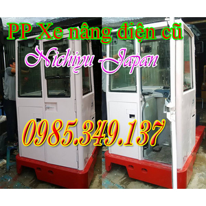 Xe nâng điện cũ Nichiyu 2.5 tấn dùng cho kho lạnh giá rẻ cuối năm