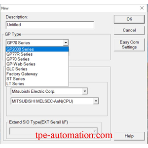 Phầm mềm lập trình màn hình proface .