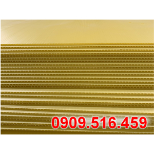 Tấm nhựa pp danpla màu xanh