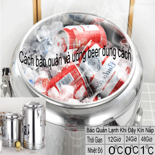thùng cách nhiệt, cont inox, cont nhựa, thùng giữ beer