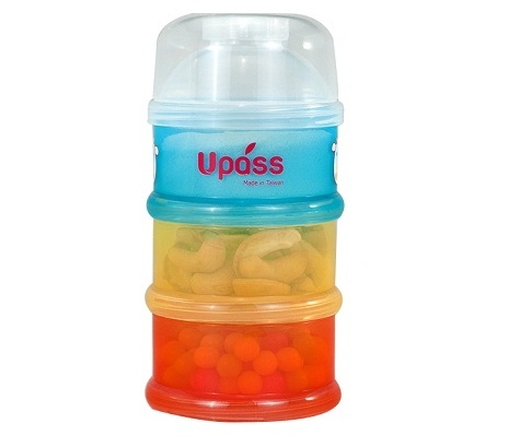 Hộp đựng sữa 3 ngăn không BPA Upass UP8001C