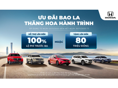 Ưu đãi bao la – thăng hoa hành trình