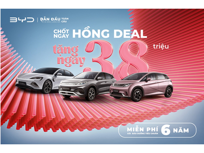 ƯU ĐÃI ĐẶC BIỆT NHÂN NGÀY 8/3 - GIẢM NGAY 38 TRIỆU