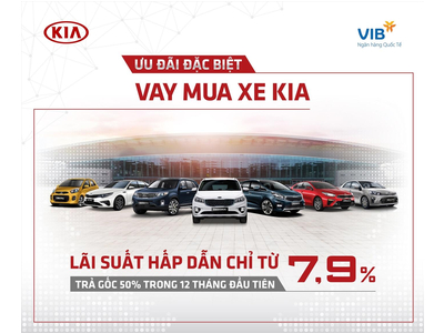 Ưu Đãi Đặc Biệt Vay Mua Xe Kia, Tặng Ngay Thẻ “Happy Drive”