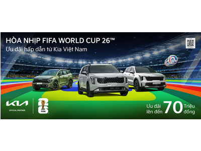 Tháng 6, Hòa Nhịp Cùng FIFA World Cup 2026™ – Kia Ưu Đãi Hấp Dẫn Lên Đến 70 Triệu Đồng