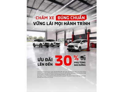 ƯU ĐÃI lên đến 30% cho khách hàng dịch vụ Tháng 9/2026