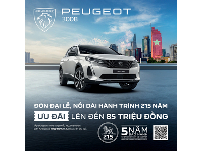 ƯU ĐÃI LÊN ĐẾN 85 TRIỆU ĐỒNG - ĐÓN ĐẠI LỄ, NỐI DÀI HÀNH TRÌNH 215 NĂM