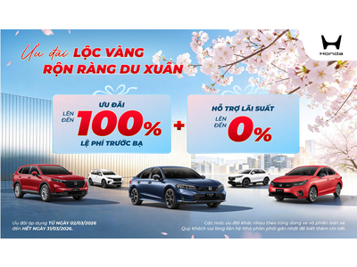 Ưu đãi lộc vàng – rộn ràng du xuân