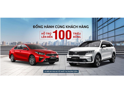 ƯU ĐÃI LỚN NHẤT NĂM LÊN ĐẾN 100 TRIỆU KHI MUA XE KIA TRONG THÁNG 7