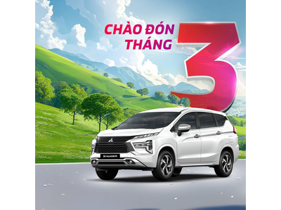 Ưu đãi tháng 3 tại Mitsubishi Ninh Bình