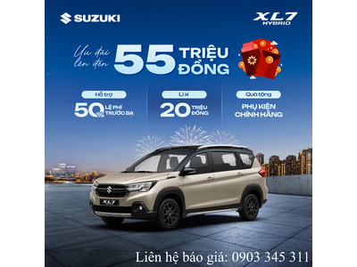 Ưu đãi tháng 4-2025 dành cho Suzuki XL7 Hybrid