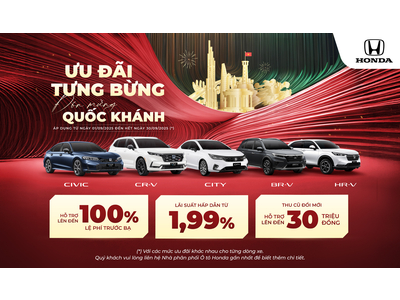 Ưu đãi tưng bừng – Đón mừng Quốc Khánh
