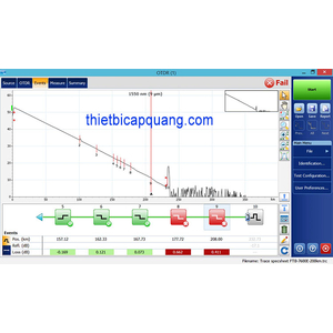 Module OTDR EXFO FTB-7600E đo tuyến cáp quang tới 200km