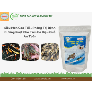 Ưu Điểm Nổi Bật Khi Sử Dụng SIÊU MEN CAO TỎI Cho Thủy Sản