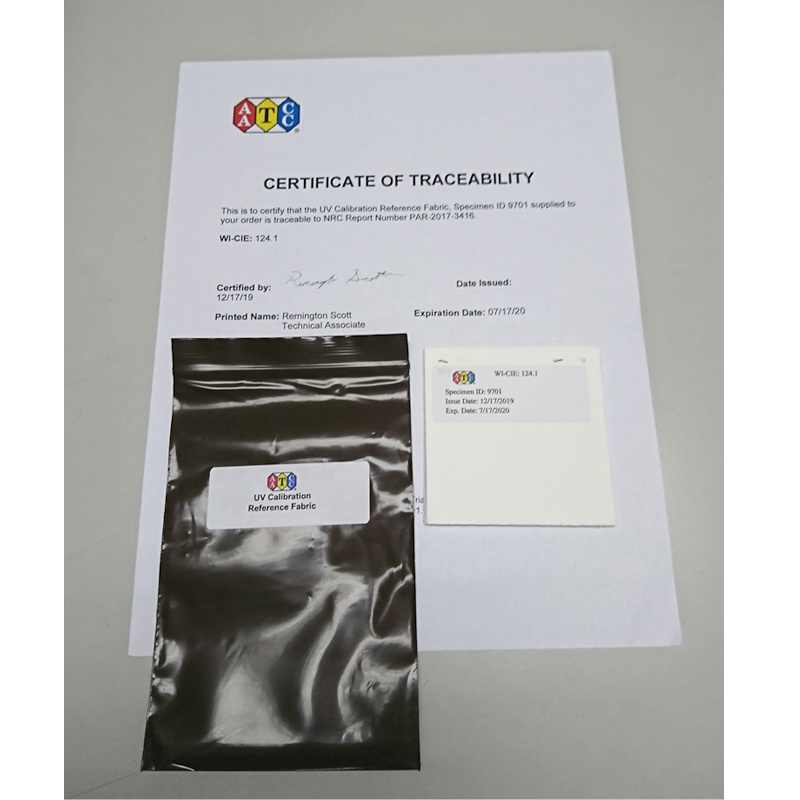 UV CALIBRATION REFERENCE FABRIC