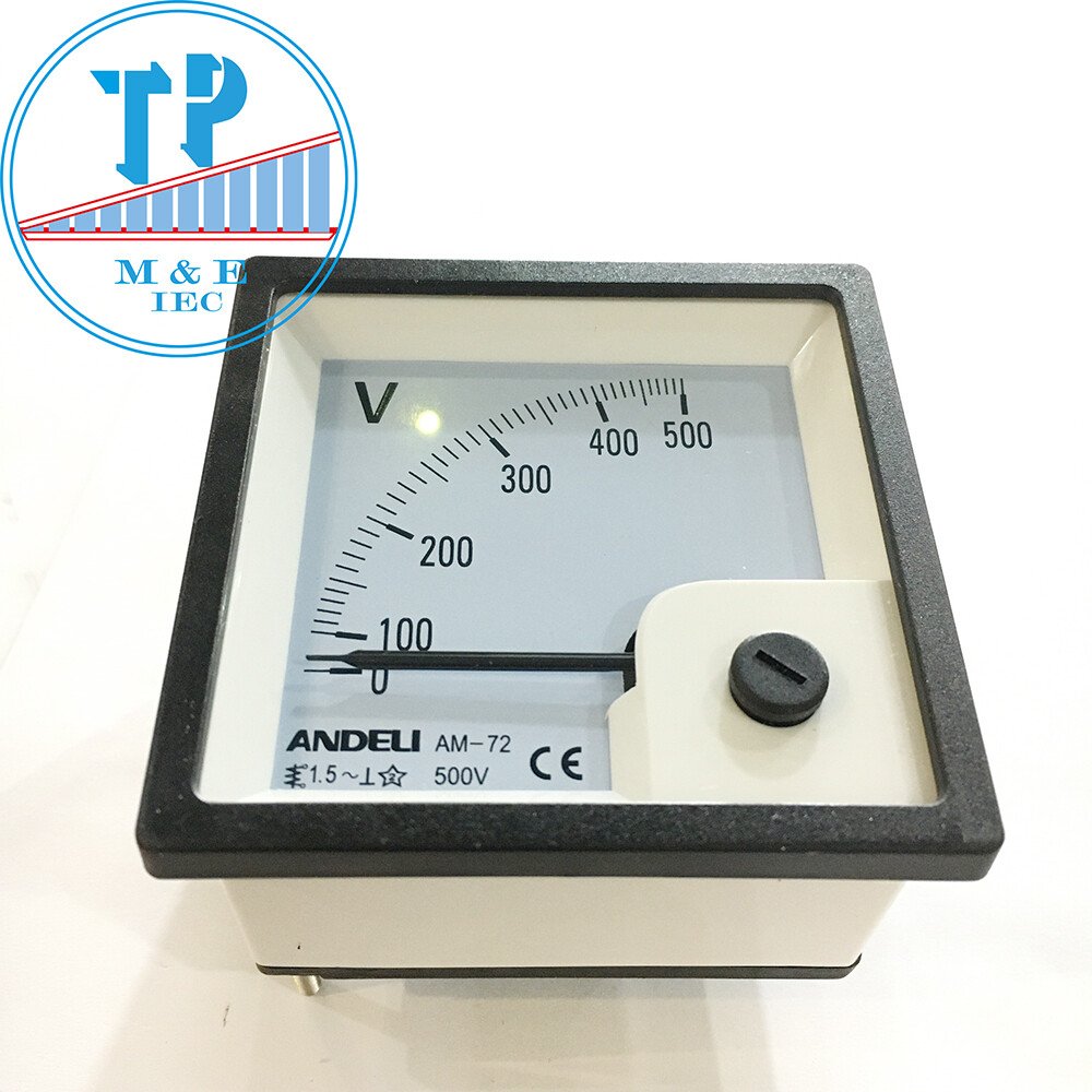 Đồng hồ Vôn 500VAC - Voltage meter