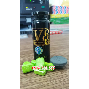 Thuốc Thảo dược cương dương nam V8 USA sex pill 6800 mg