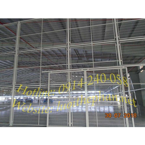 Vách lưới ngăn chia nhà xưởng