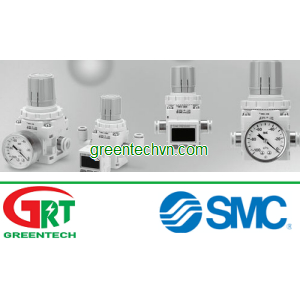 Vacuum regulator -100 ... -1.3 kPa, ø 6 - 3/8 | IRV series | SMC Vietnam | SMC Thiết bị