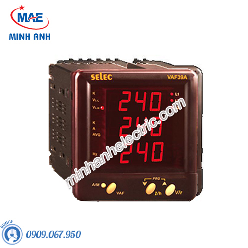 Đồng hồ đo - Model VAF39A : Đồng hồ tủ điện