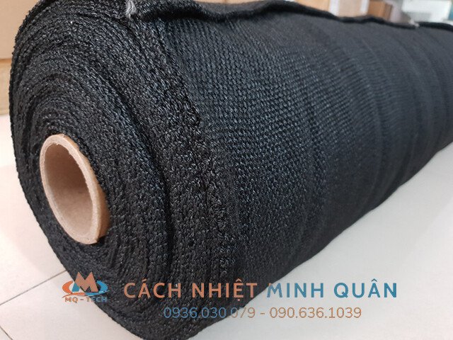 hình ảnh nguyên cuộn vải cacbon 25m
