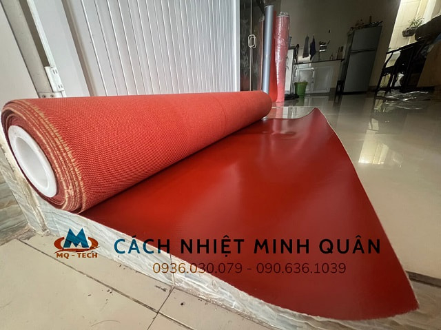 Vải cách nhiệt màu dày 1mm