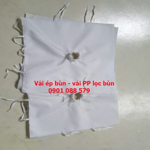 Vải ép bùn - vải lọc khung bản - vải PP lọc bùn - Vải lọc bùn PP