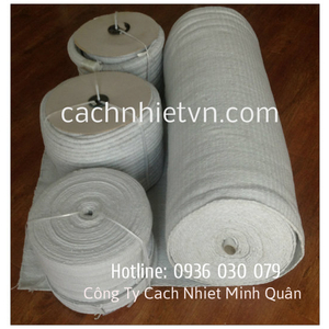 Vải gốm Ceramic chịu nhiệt dày 2mm